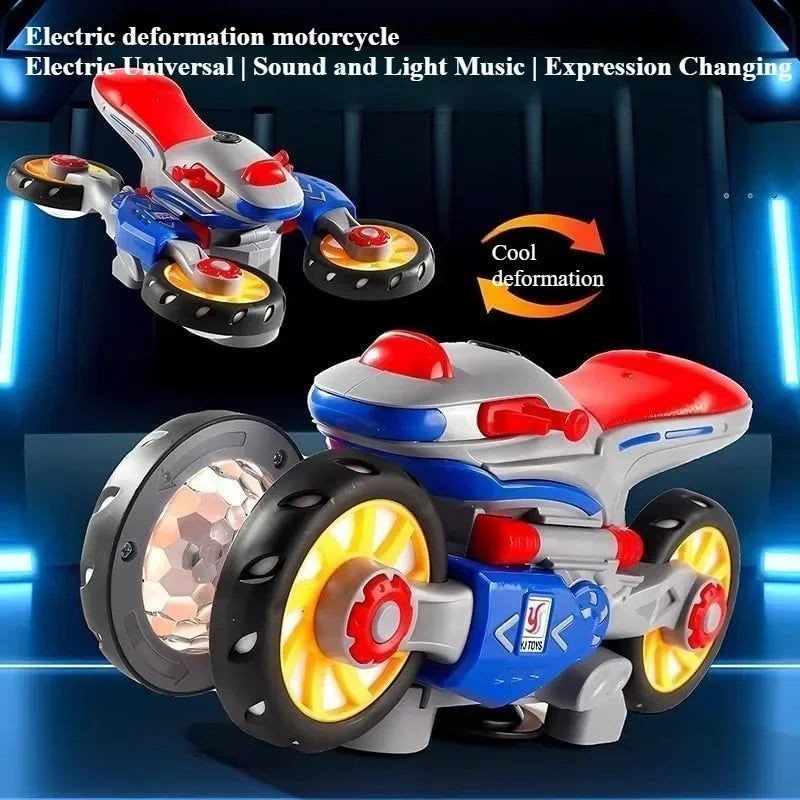 Deformation Spin Stunt Motorcycle Toy - Wholesalus