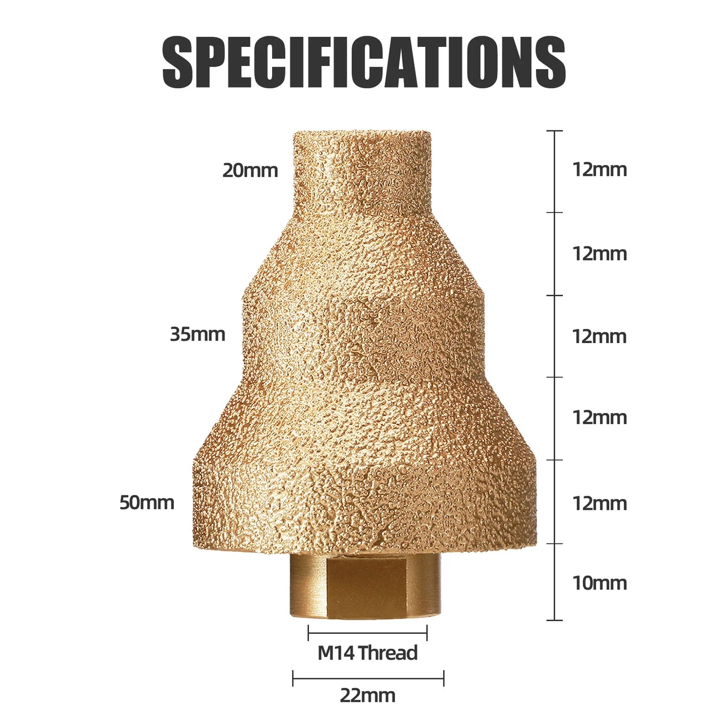 Diamond Step Chamfer Drill Bit - Wholesalus