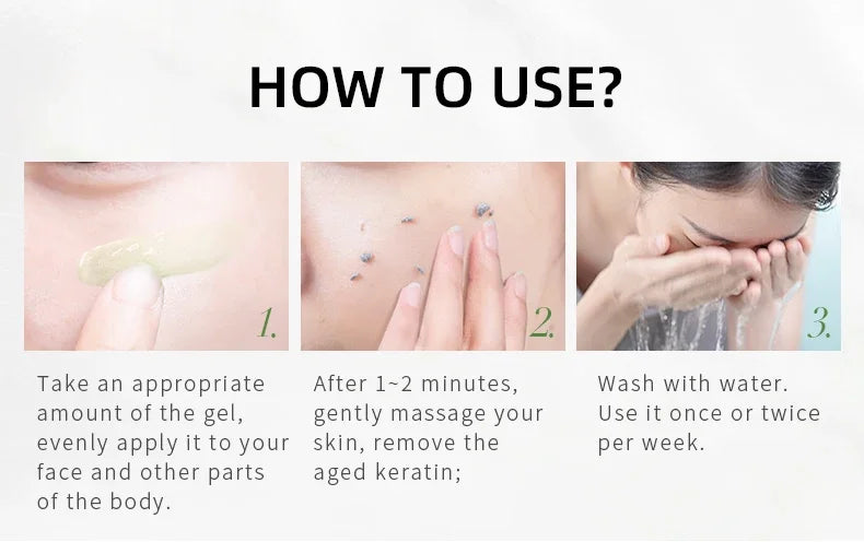 Exfoliating Gel for Whitening Face and Body Skin - Wholesalus