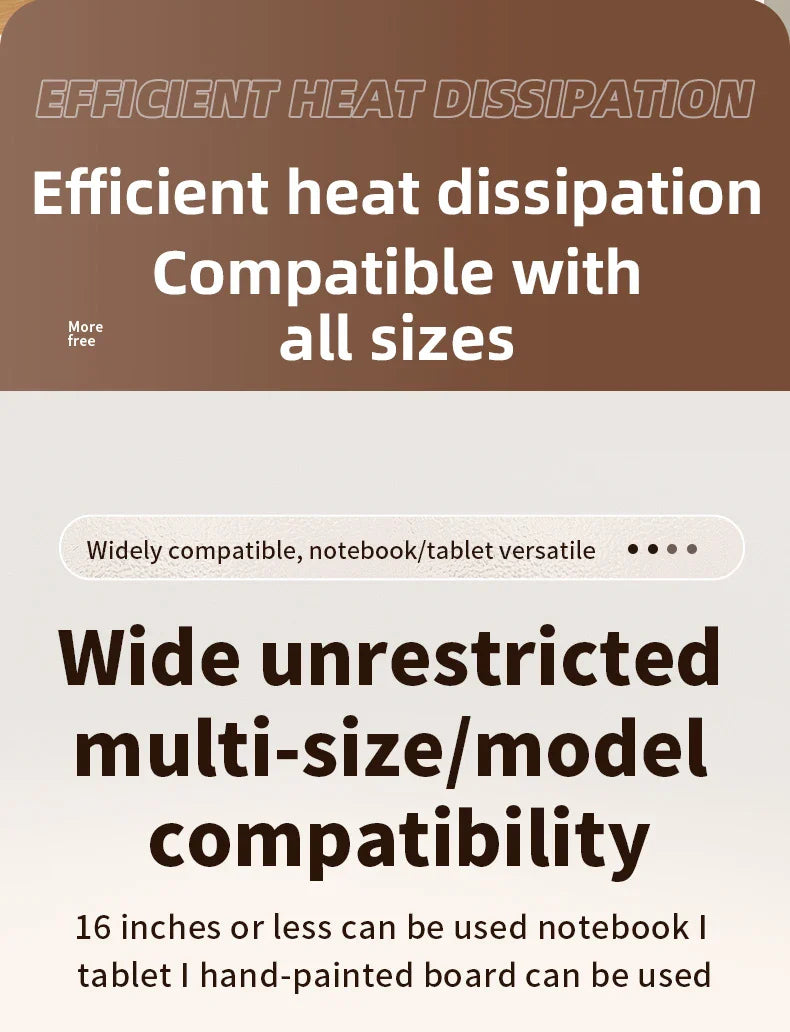 Foldable Aluminum Alloy Rotating Laptop Stand - Wholesalus