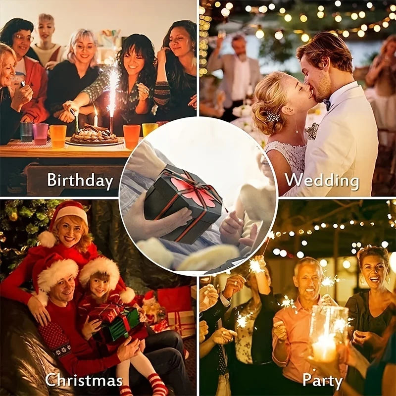 Hexagon Photo Explosion Box - Wholesalus