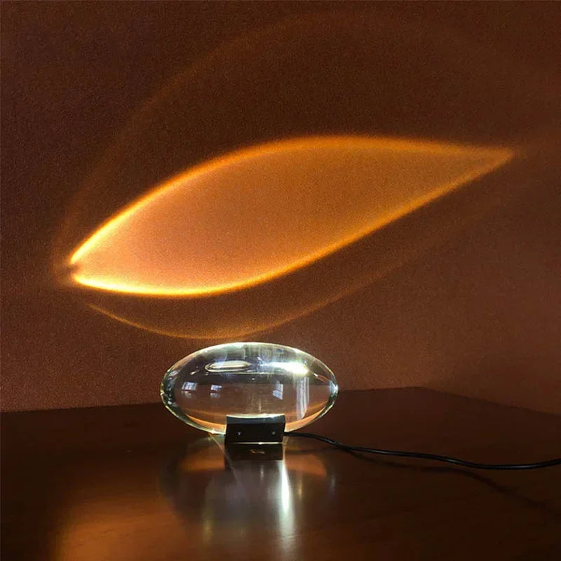 Led Crystal Eye Projector Lamp - Wholesalus