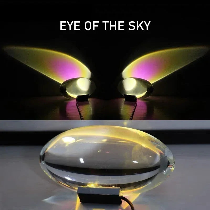 Led Crystal Eye Projector Lamp - Wholesalus