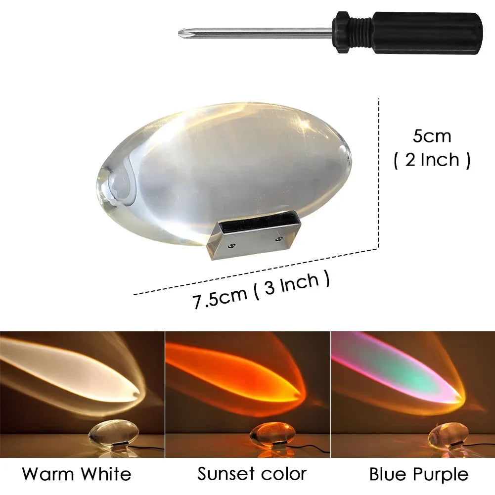 Led Crystal Eye Projector Lamp - Wholesalus
