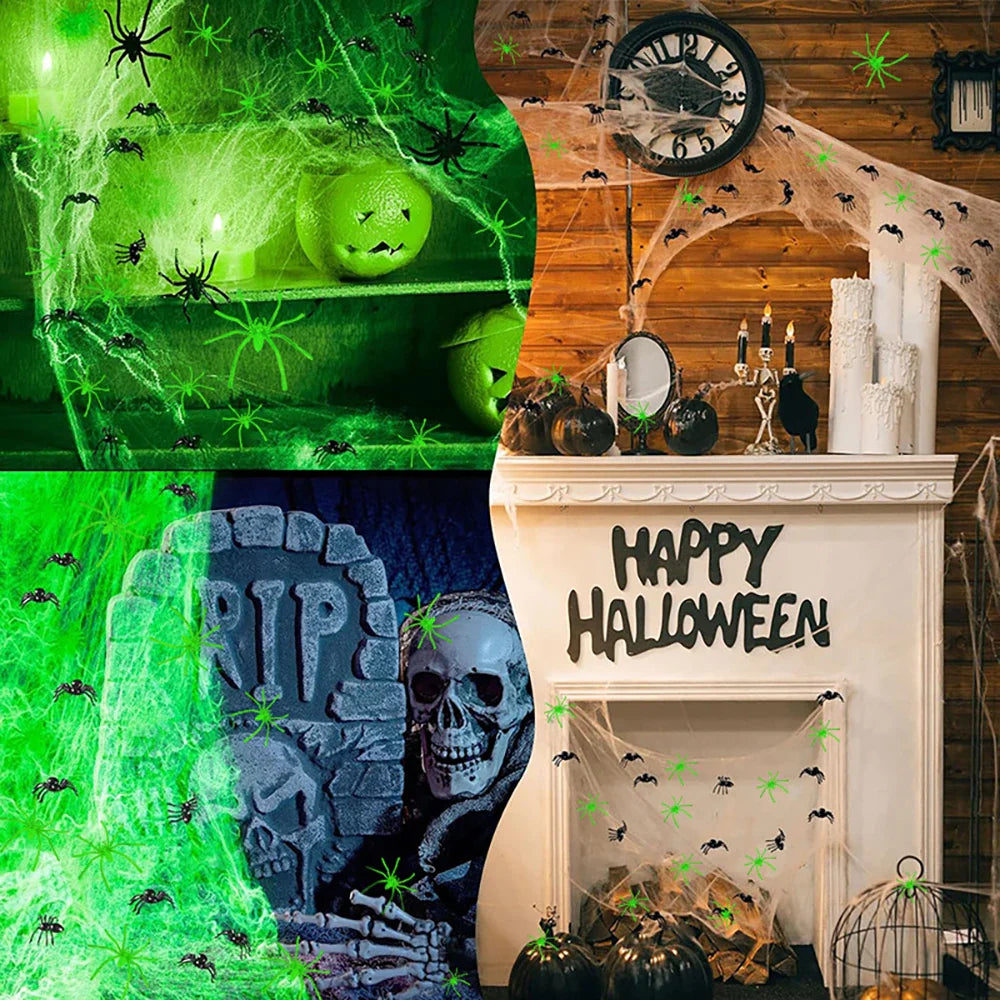 Luminous Spider Web - Wholesalus