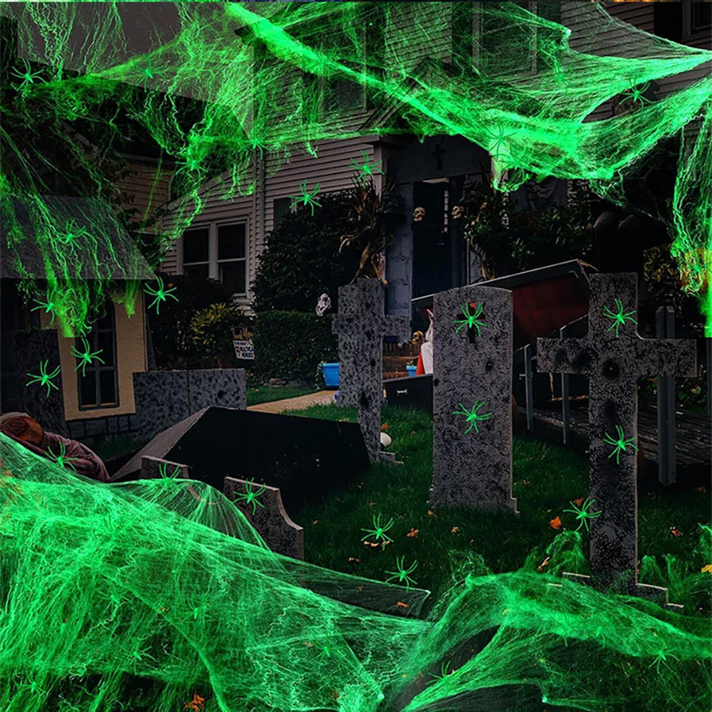 Luminous Spider Web - Wholesalus