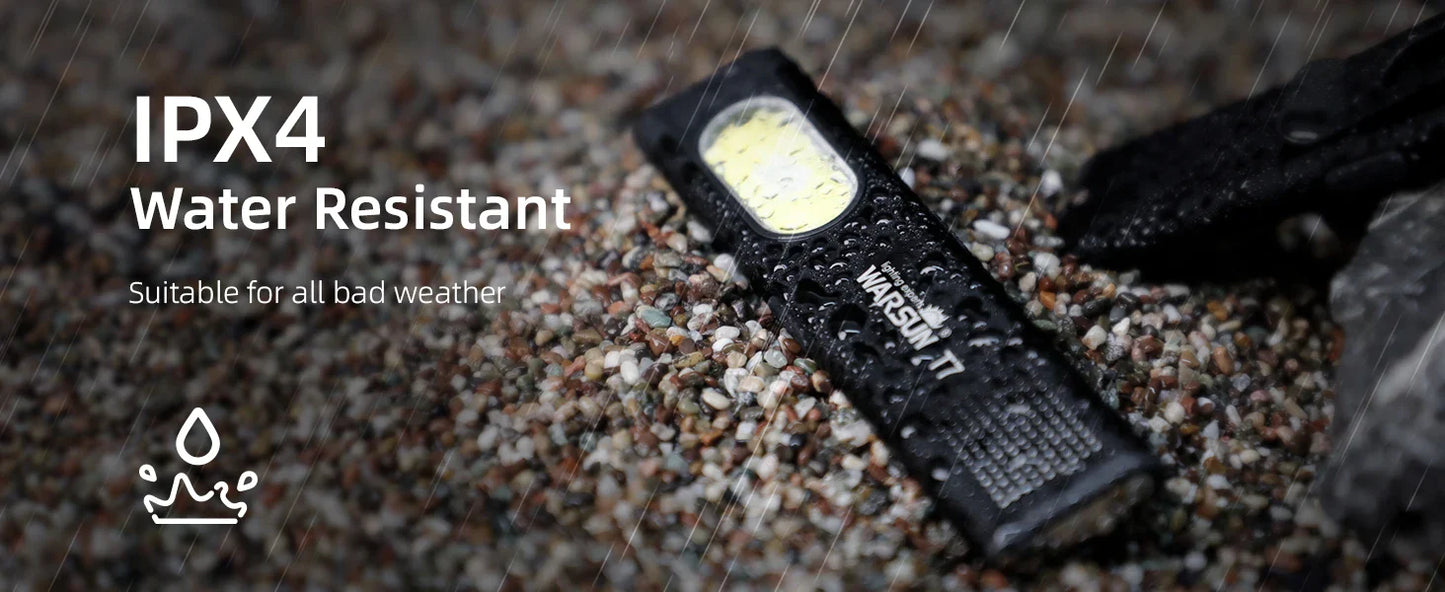 Magnetic LED Keychain Flashlight - Wholesalus