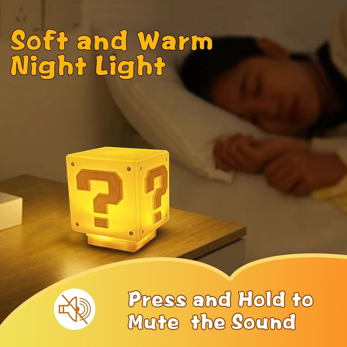 Mario Block Night Light - Wholesalus