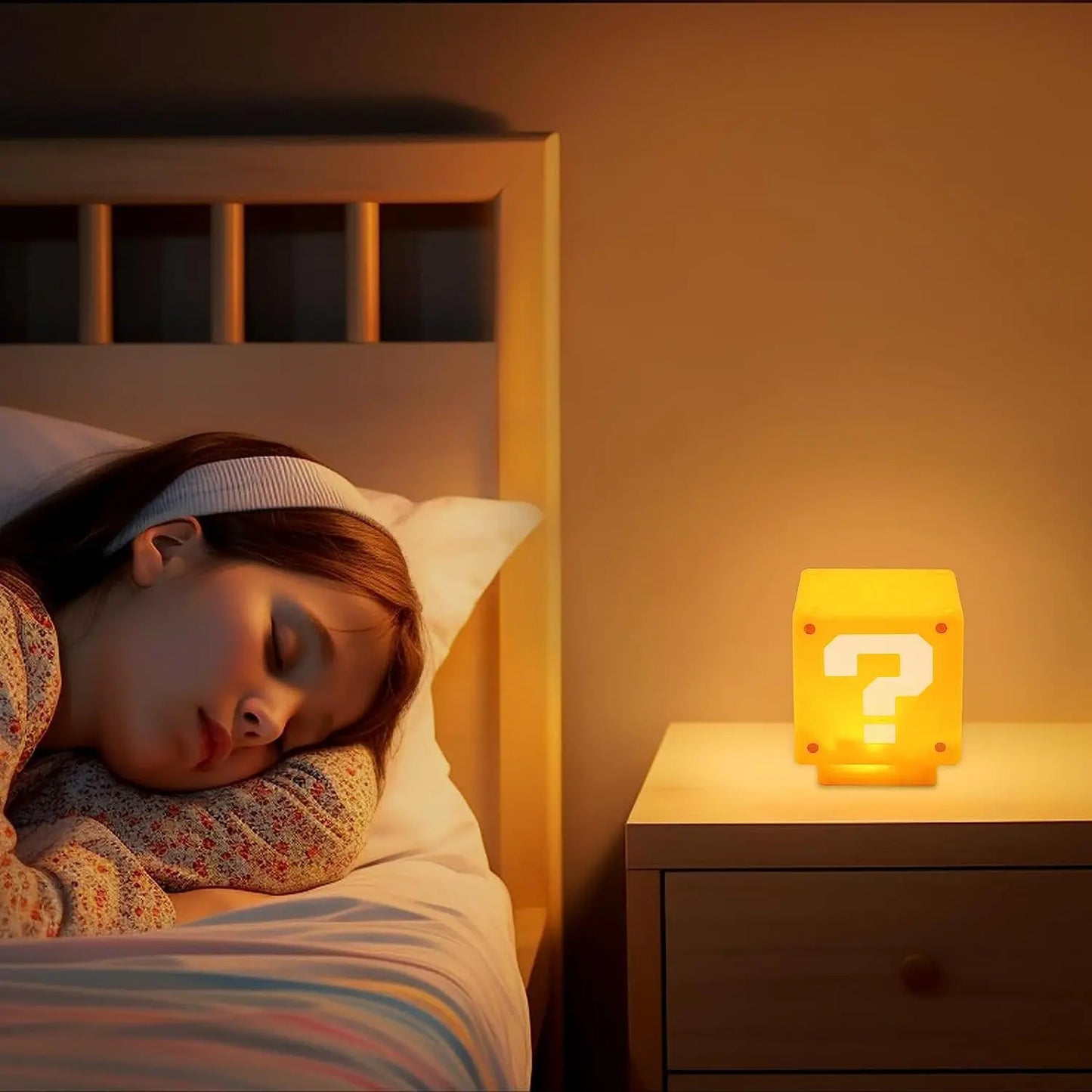 Mario Block Night Light - Wholesalus