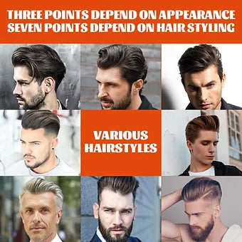 Men's Hair Styling Wax With Comb - Wholesalus
