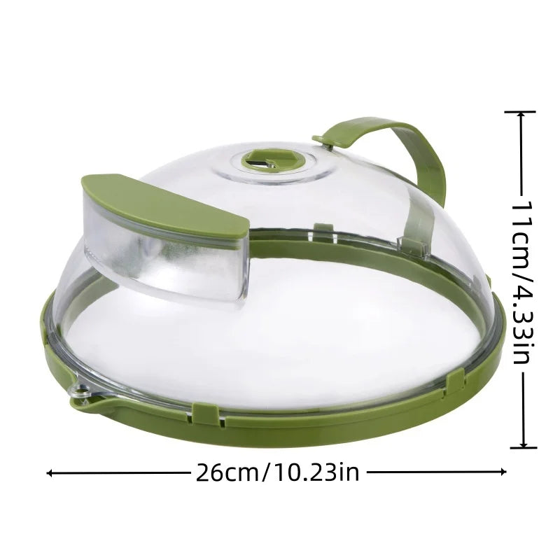 Microwave Splatter Cover With Water Steamer - Wholesalus