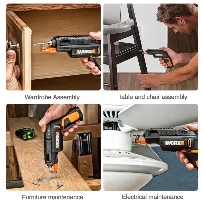 Mini Cordless Electric Screwdriver Gun - Wholesalus