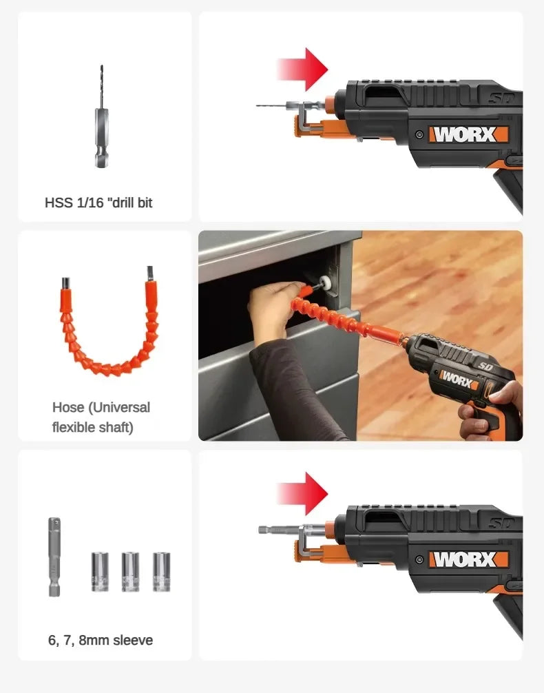 Mini Cordless Electric Screwdriver Gun - Wholesalus