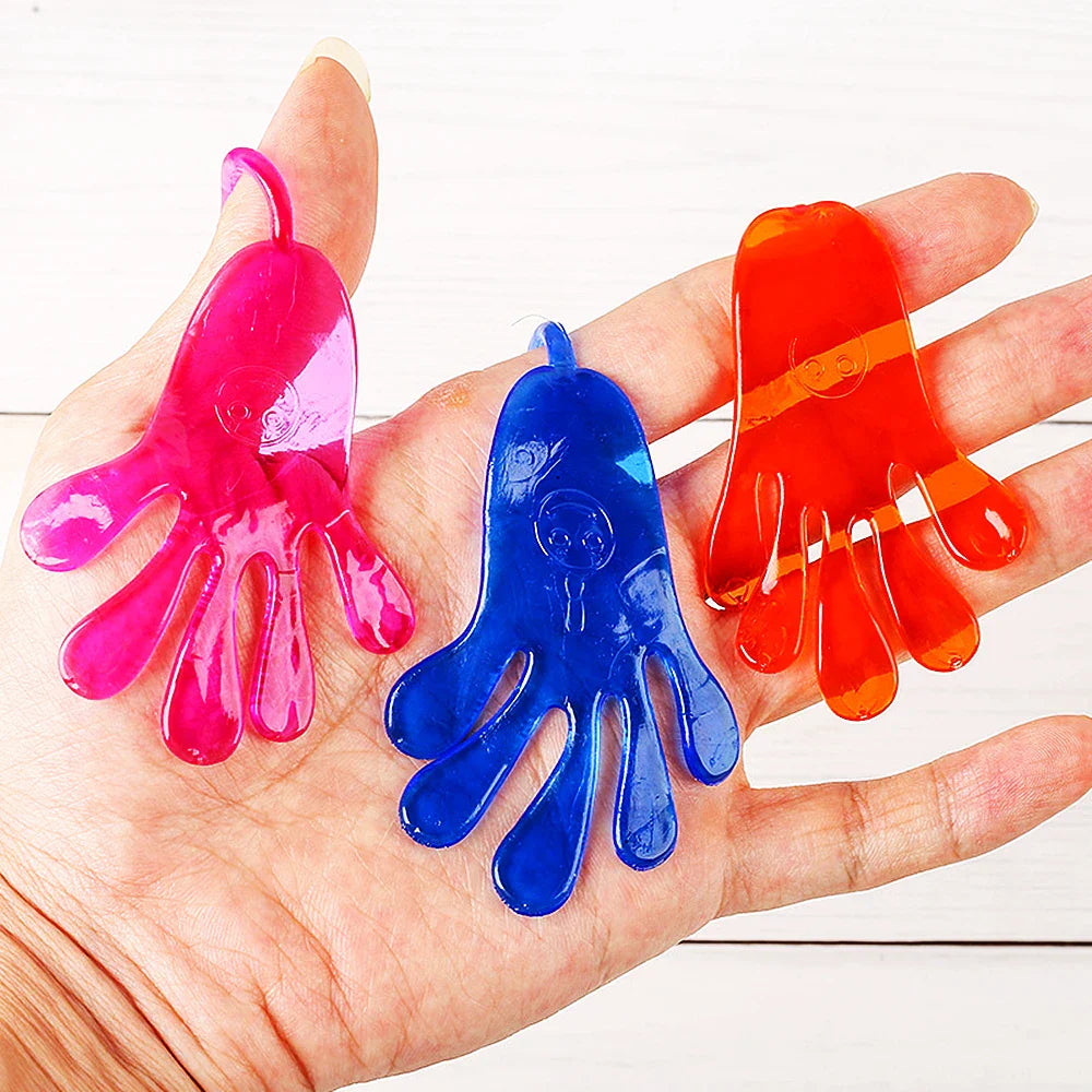 Multicolor Sticky Palm Toys - 30Pcs - Wholesalus