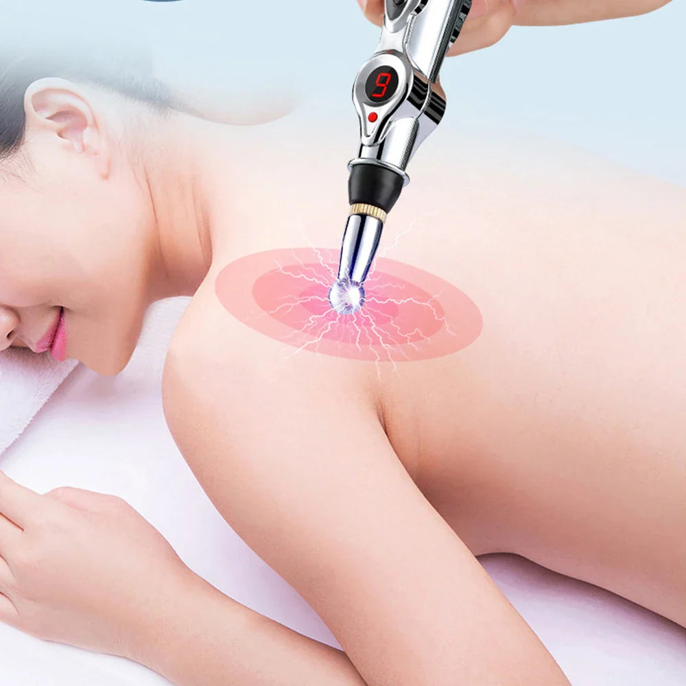 Multifunctional Acupuncture Massage Pen - 5 Heads - Wholesalus