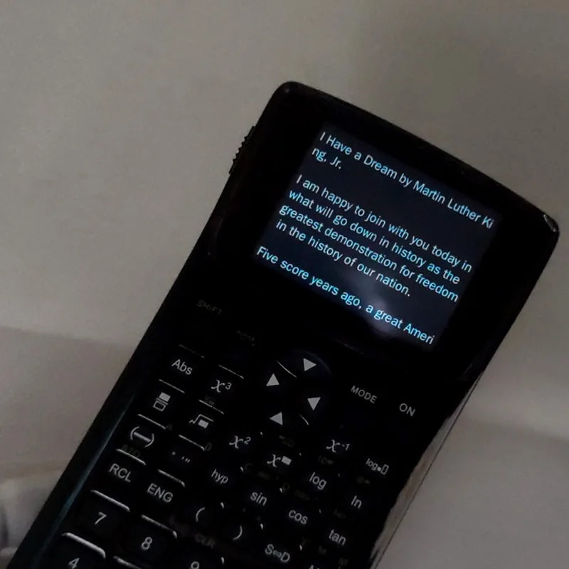 Multifunctional Calculator with eBook Reader - Wholesalus