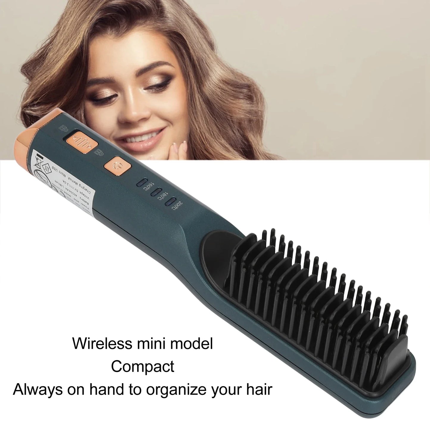 Multifunctional Cordless Hair Straightener - Wholesalus