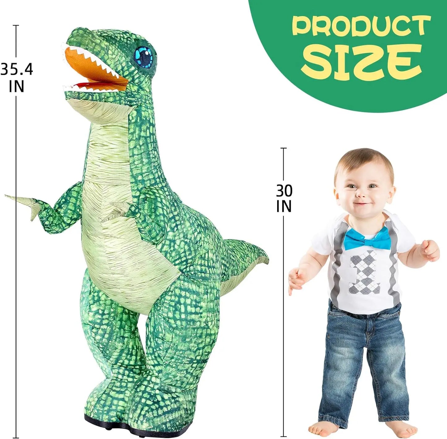 Remote Control Inflatable Dinosaur Toy - Wholesalus