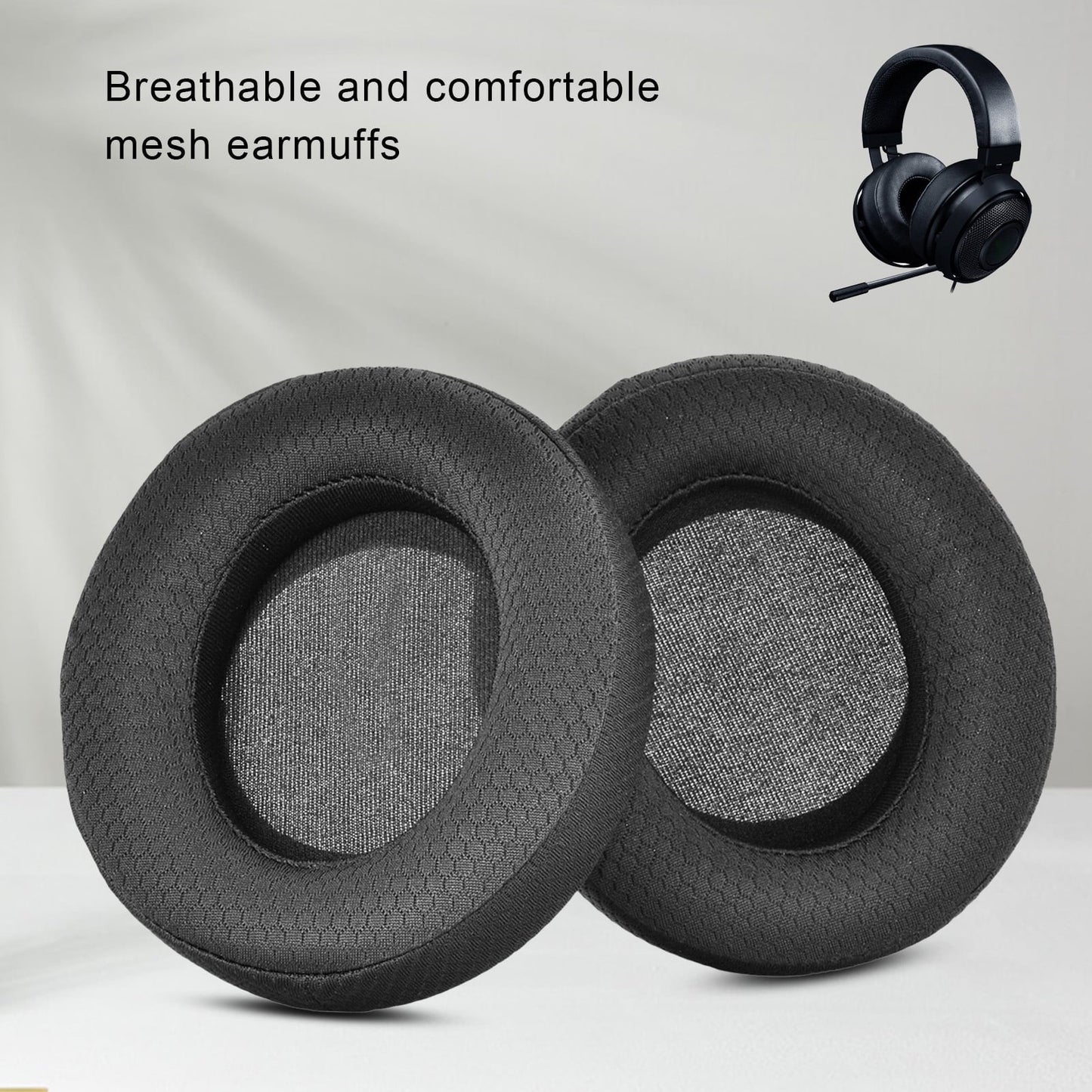 Replacement Ear Pads Cushion Cover - 1 Pair - Wholesalus