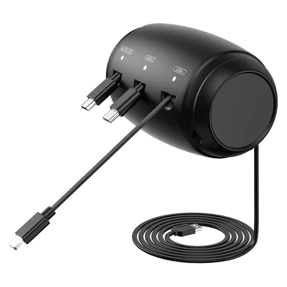 Retractable Car Backseat Fast Charging Adapter - Wholesalus