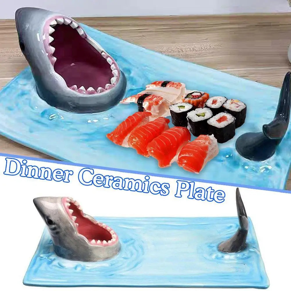 Shark Decorative Plate - Wholesalus