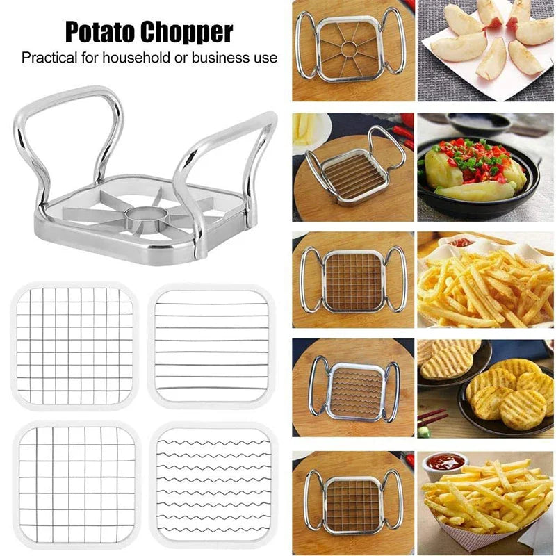 Stainless Steel 5 In 1 Multi Slicer - Wholesalus