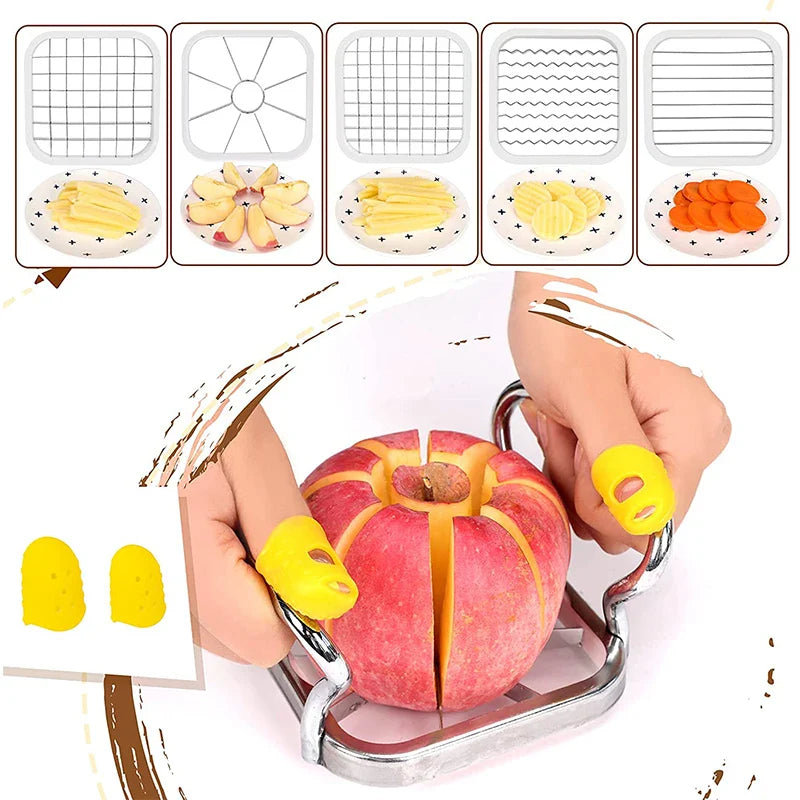 Stainless Steel 5 In 1 Multi Slicer - Wholesalus