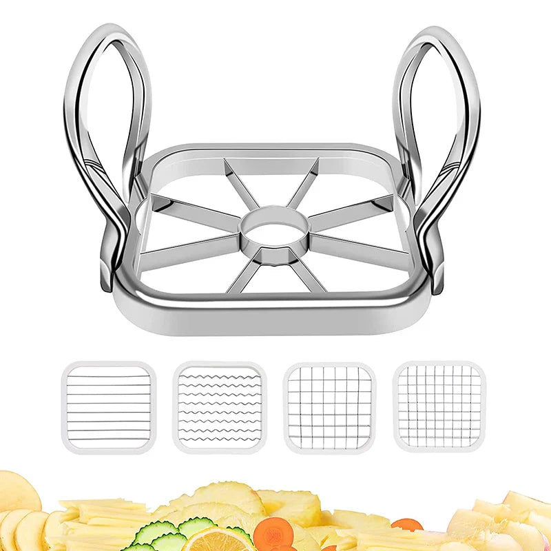 Stainless Steel 5 In 1 Multi Slicer - Wholesalus