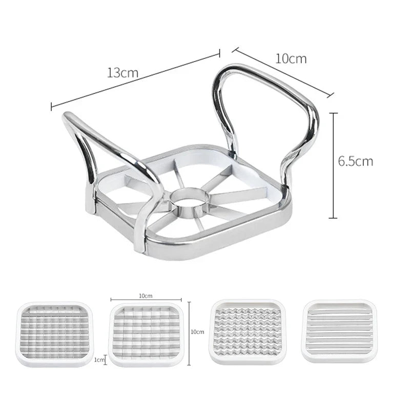 Stainless Steel 5 In 1 Multi Slicer - Wholesalus