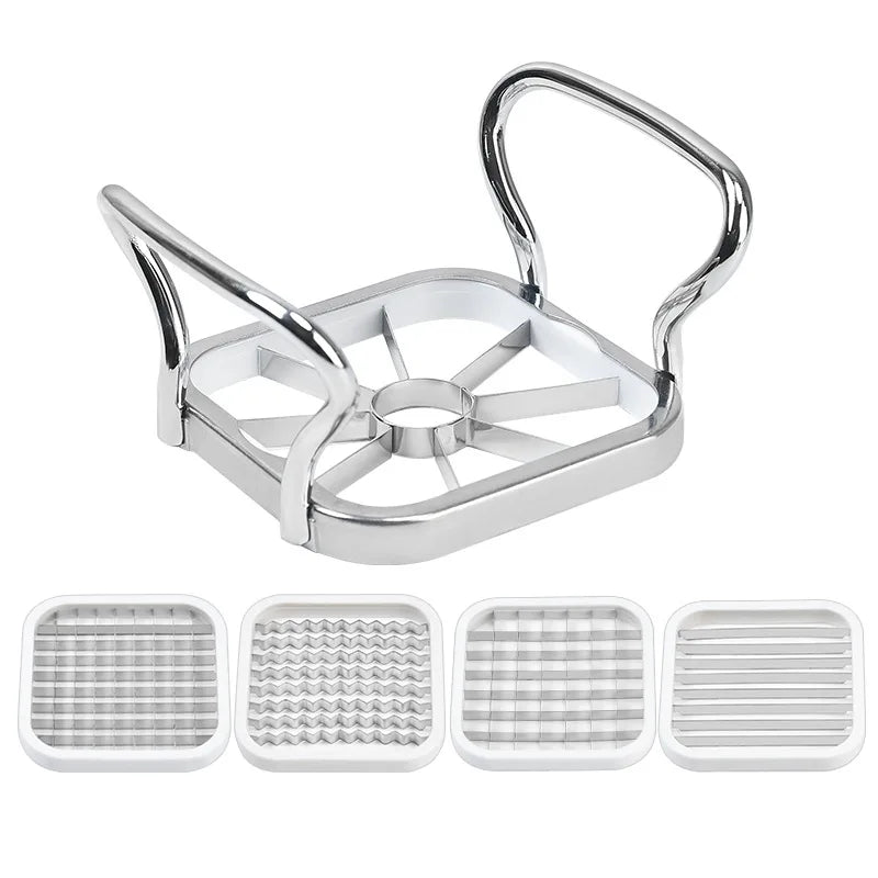 Stainless Steel 5 In 1 Multi Slicer - Wholesalus