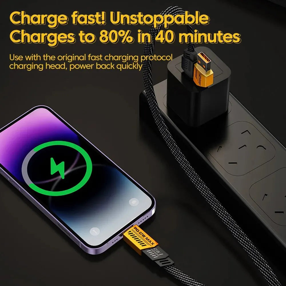 Ultra Strong 4 in 1 Fast Charge Data Cable - Wholesalus