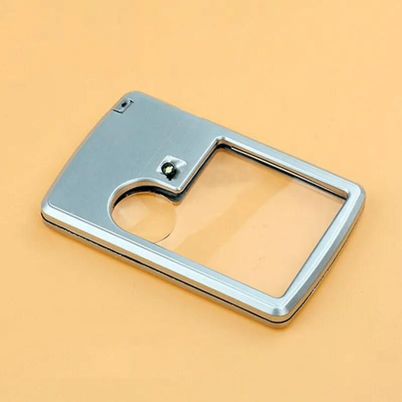 Ultra Thin Magnifying Glass with Led Light - Wholesalus