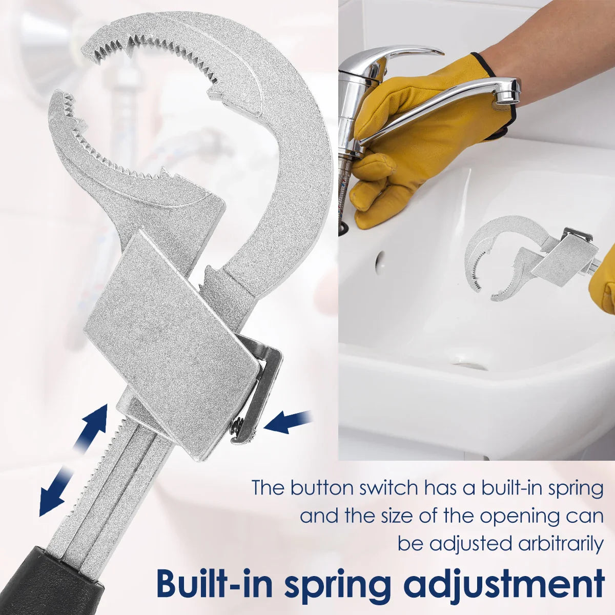 Universal Multifunctional 4-in-1 Pipe Wrench - Wholesalus