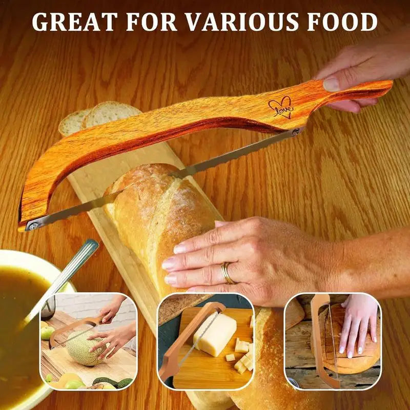 Wooden Bread Slicer - Wholesalus