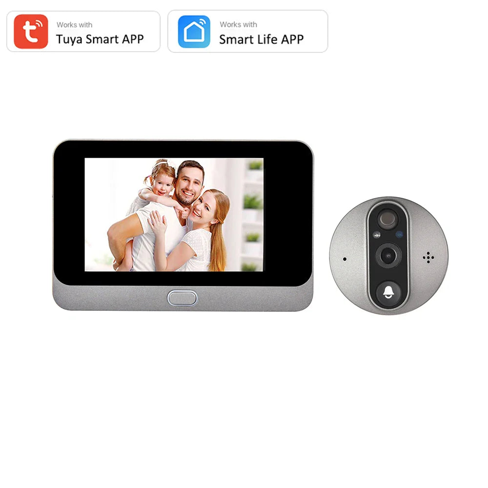 WiFi Door Bell Eye Camera - Wholesalus