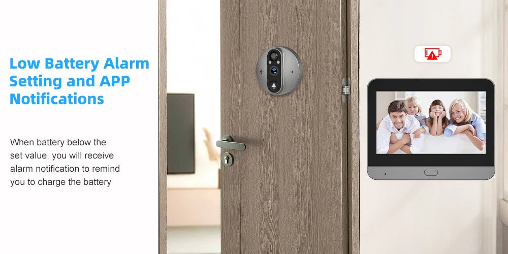 WiFi Door Bell Eye Camera - Wholesalus