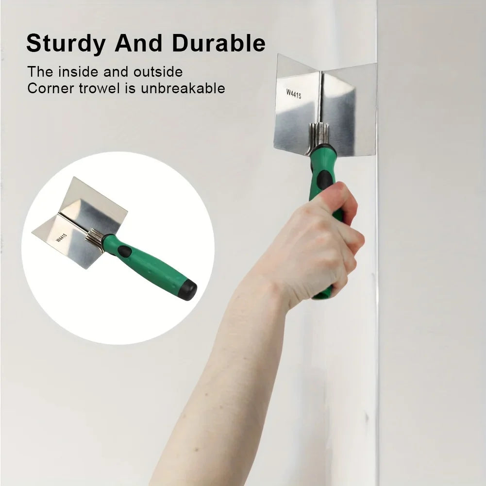 Stainless Steel Wall Corner Trowel - Wholesalus