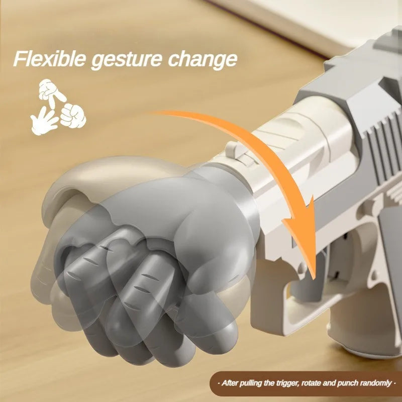 Rock Paper Scissors Gun Toy - Wholesalus