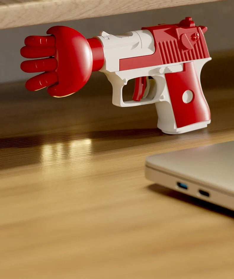 Rock Paper Scissors Gun Toy - Wholesalus