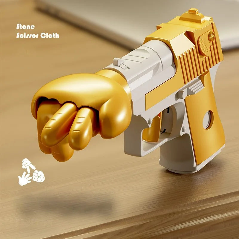 Rock Paper Scissors Gun Toy - Wholesalus