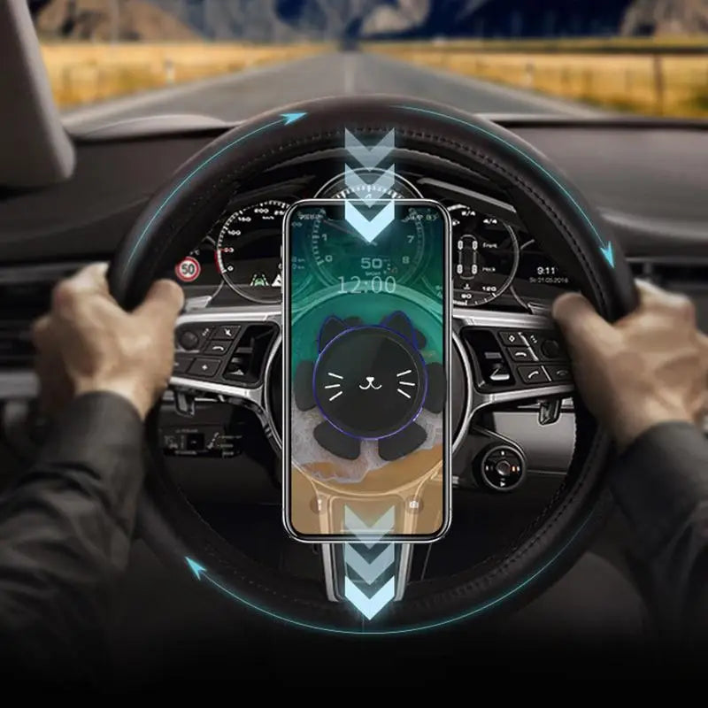360° Rotation Steering Wheel Magnetic Phone Bracket - Wholesalus