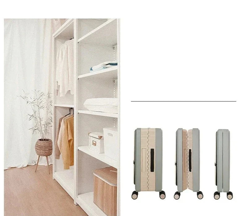 Foldable Space-Saving Travel Trolley - Wholesalus