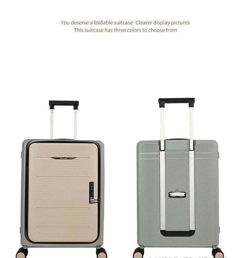 Foldable Space-Saving Travel Trolley - Wholesalus