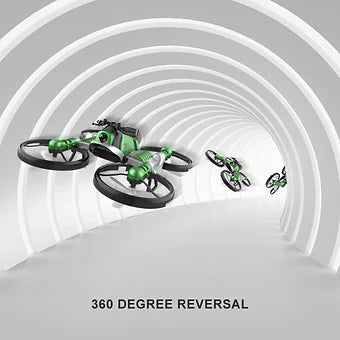 2 In 1 Foldable Motorcycle And Drone - Wholesalus