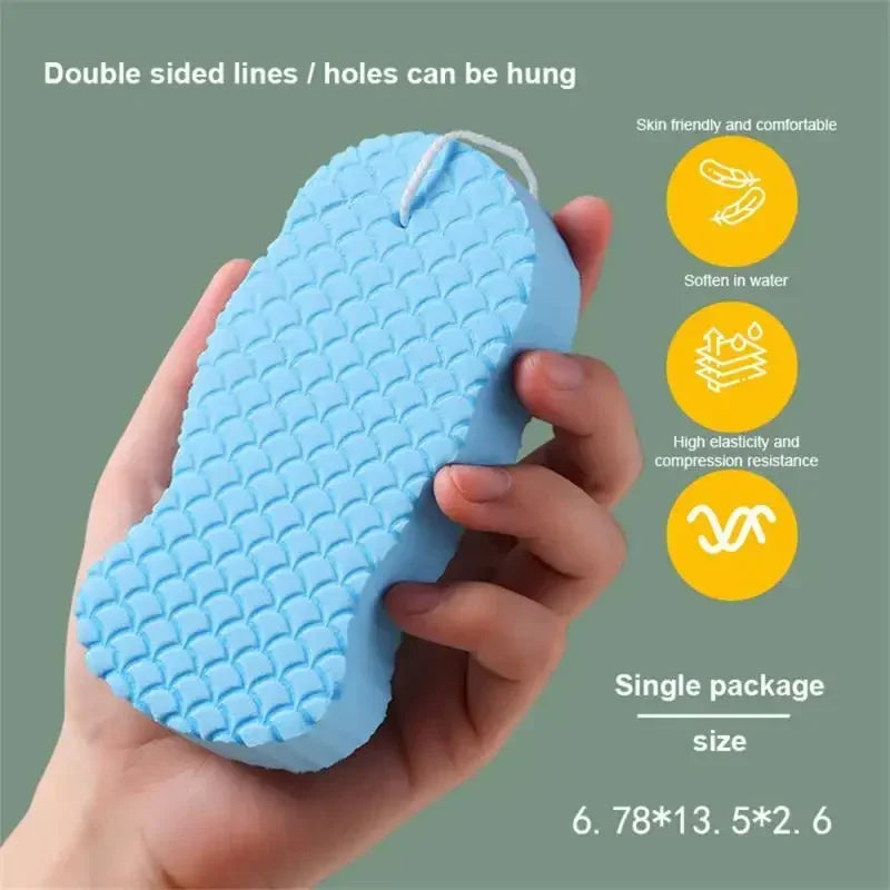 Exfoliating Bath Scrubbing Sponge - Wholesalus