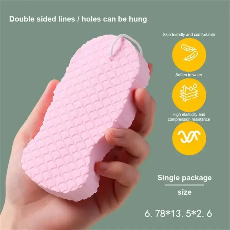 Exfoliating Bath Scrubbing Sponge - Wholesalus