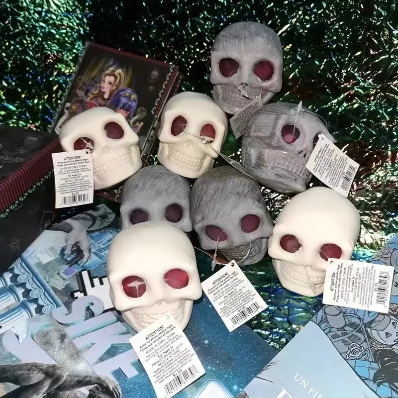 Skull Head Squeeze Fidget Toy - Wholesalus
