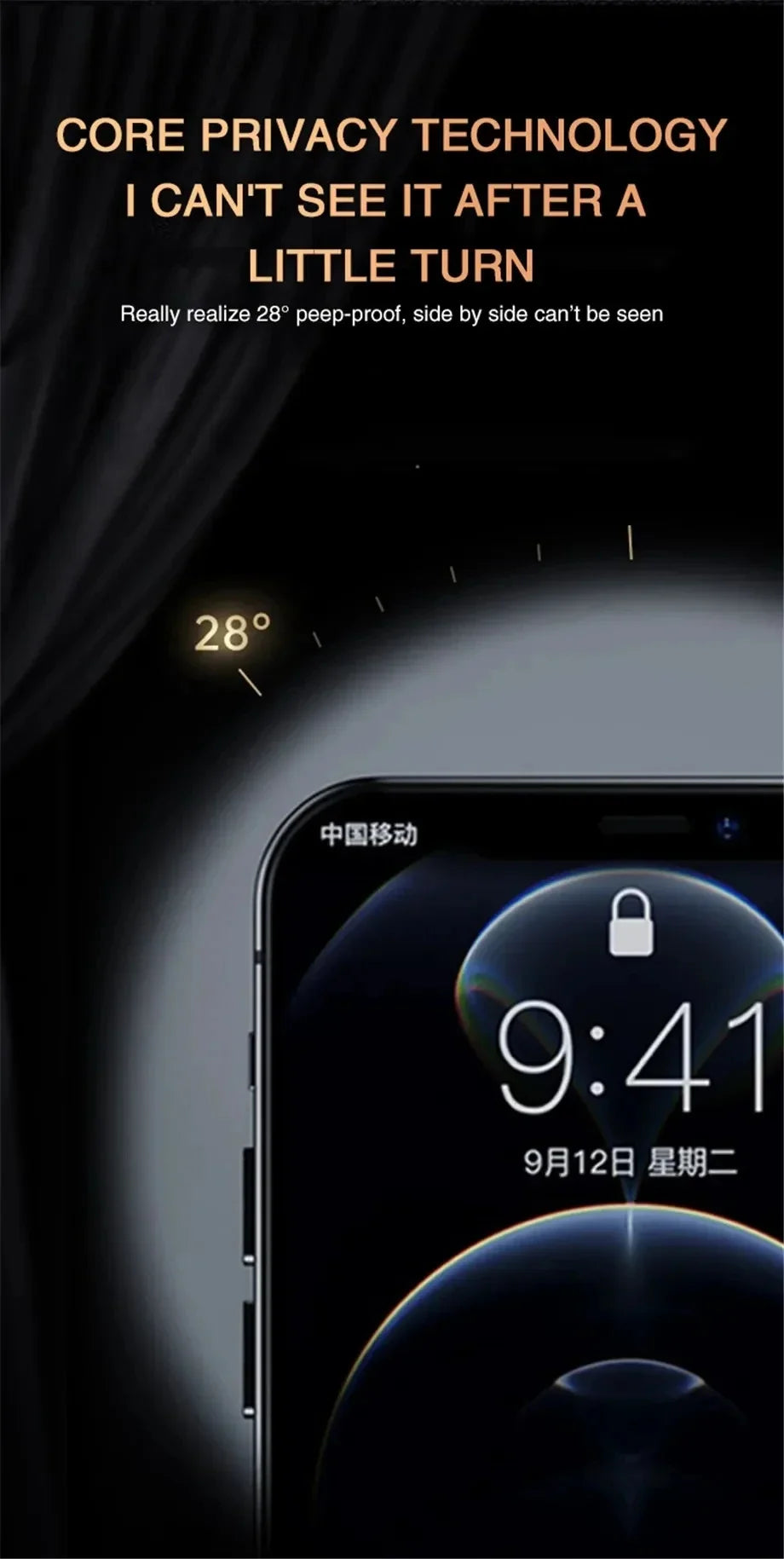 Privacy Screen Protector Anti Scratch Shield - Wholesalus