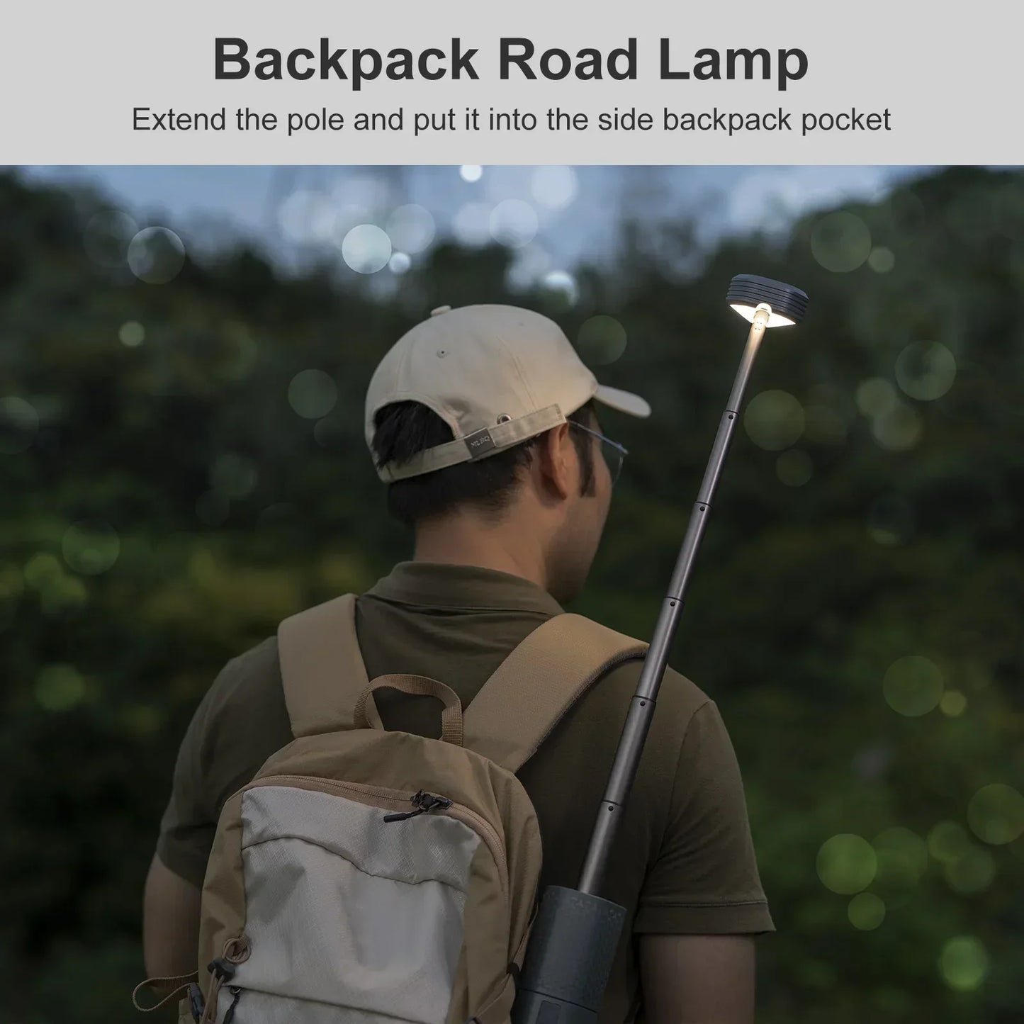 Telescopic and Collapsible Camping Light - Wholesalus