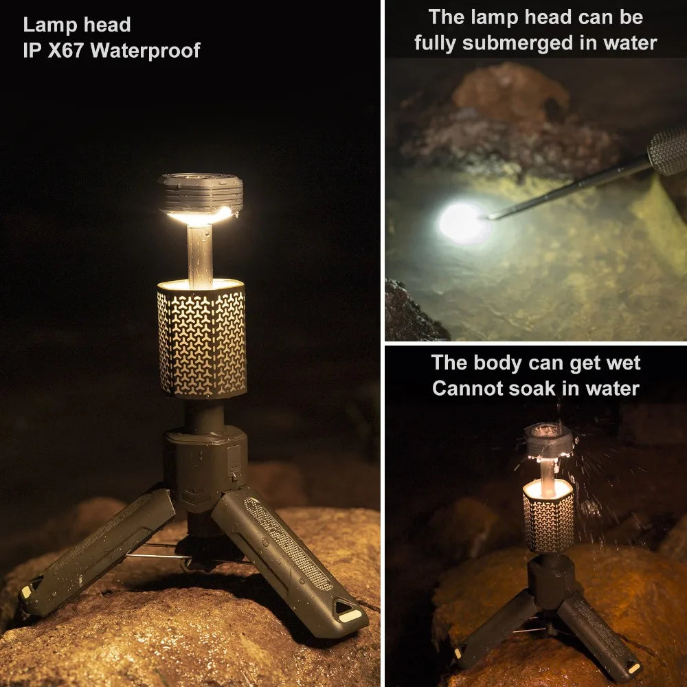 Telescopic and Collapsible Camping Light - Wholesalus